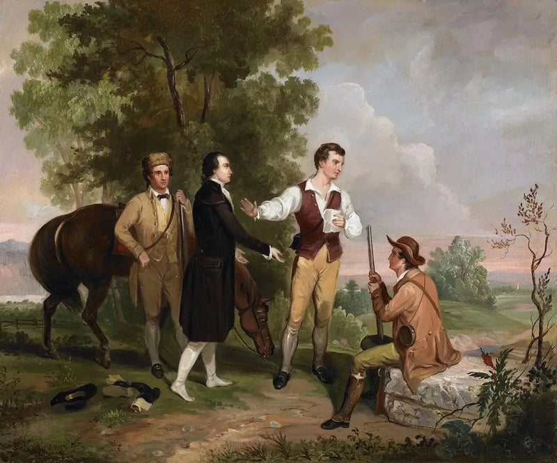 Kopiëer van majoor André - Asher Brown Durand

Source:
Capture du major André - Asher Brown Durand
