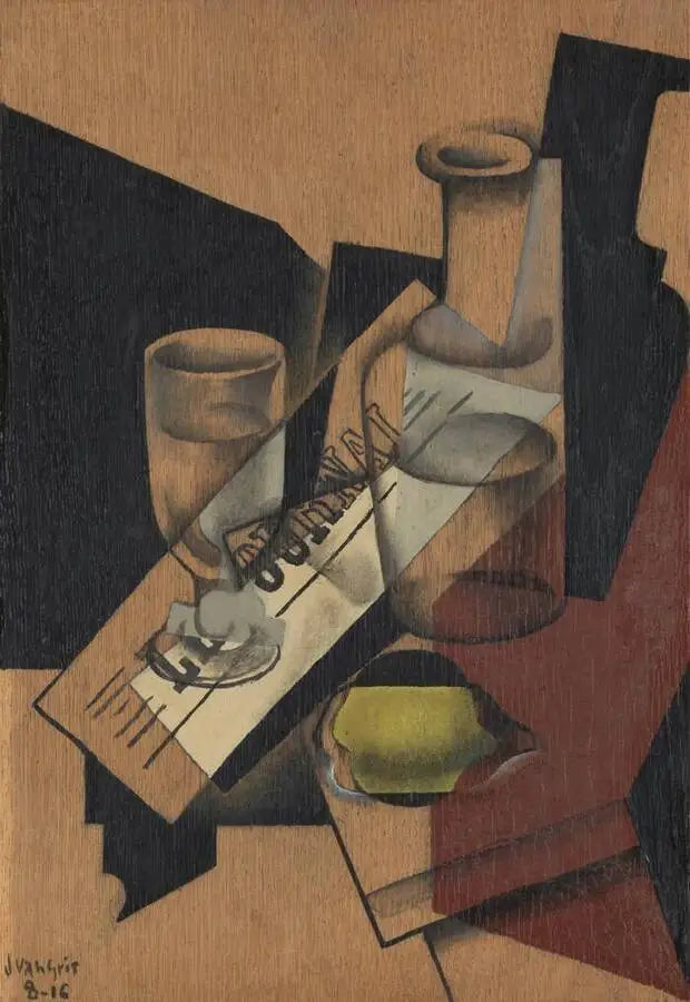 Karaf en citroen - Juan Gris