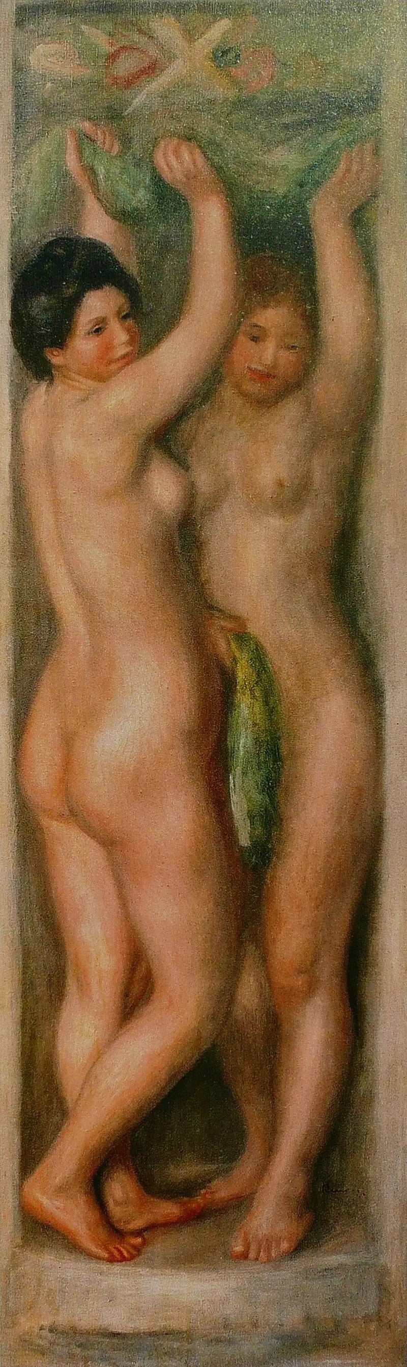 Cariatiden - Pierre-Auguste Renoir