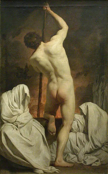 Caron die de schaduwen passeert - Pierre Subleyras