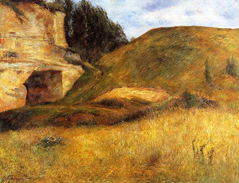 Carrière in de omgeving van Pontoise - Paul Gauguin