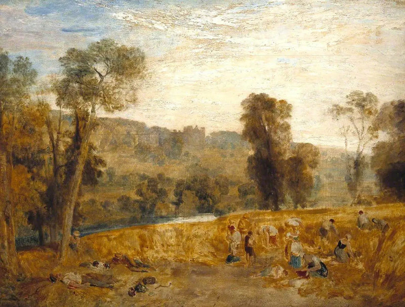 Cassiobury Park: Oogsten - J. M. W. Turner