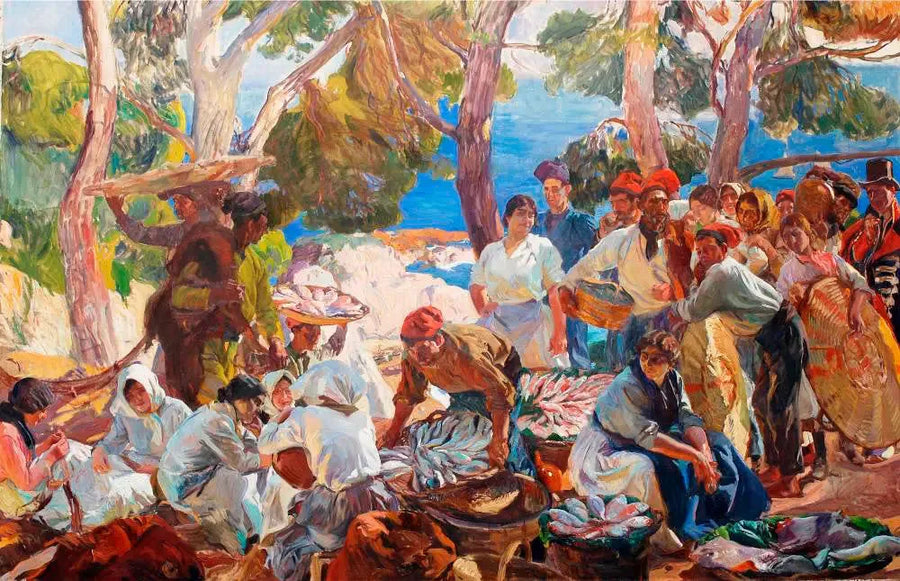 Catalogne. De vis - Joaquín Sorolla