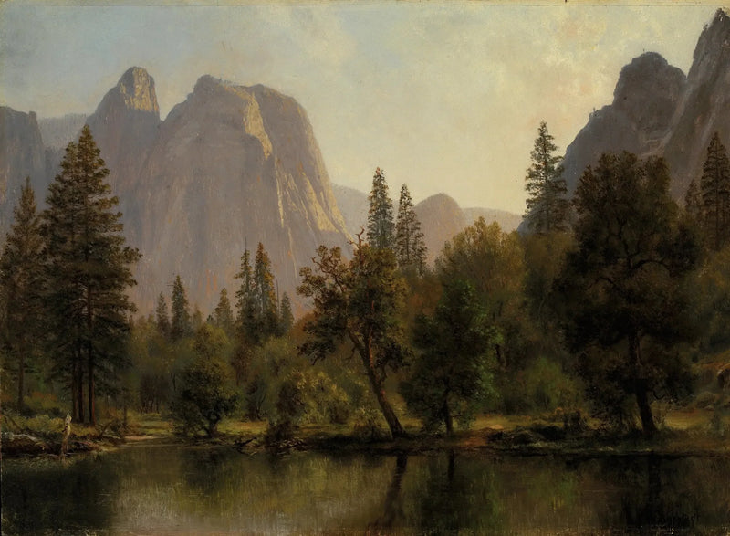 Reproductie van een olieverfschilderij van de kathedraalrotsen, Yosemite-vallei - Albert Bierstadt

Source:
Cathedral Rocks, vallée de Yosemite - Albert Bierstadt