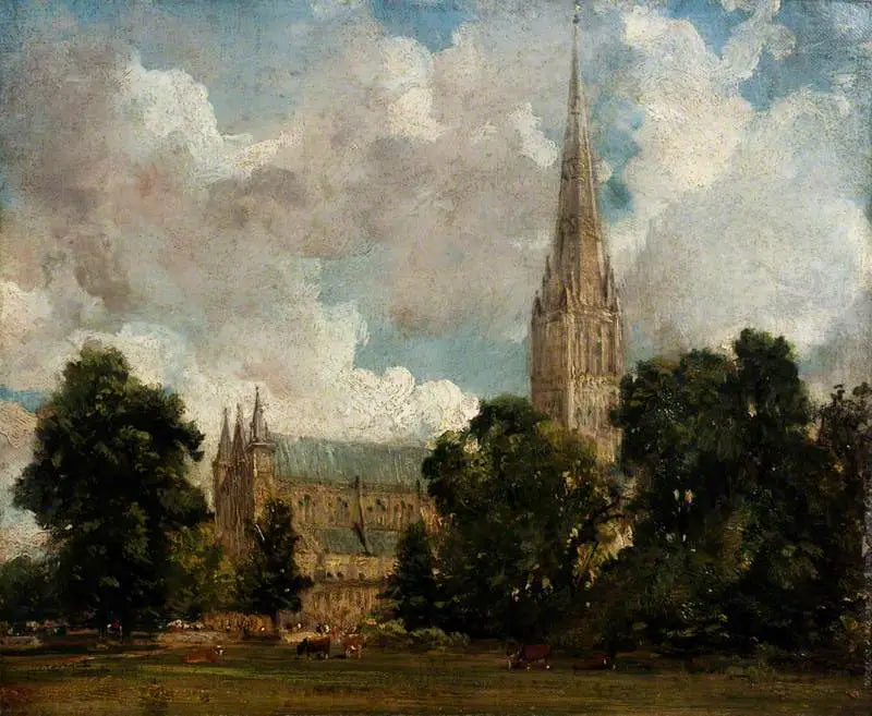 Kathedraal van Salisbury gezien vanaf het zuidwesten - John Constable