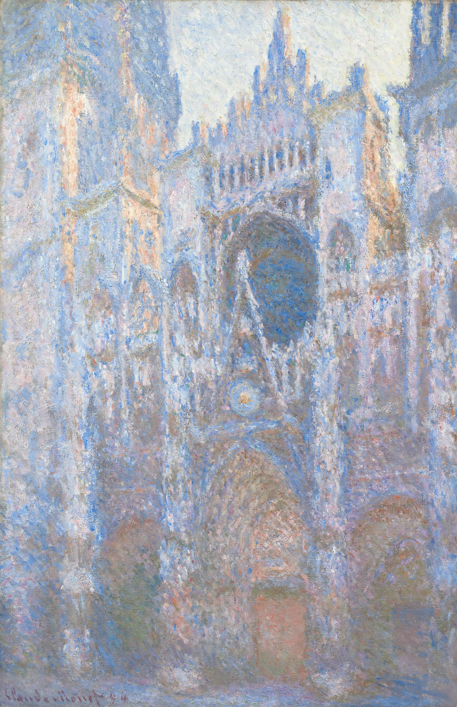 De Kathedraal van Rouen, de Portaal - Claude Monet