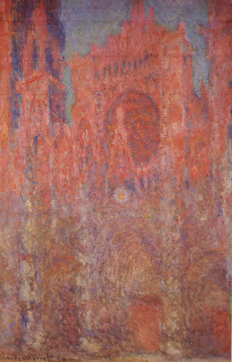 De Kathedraal van Rouen, de Portaal - Claude Monet