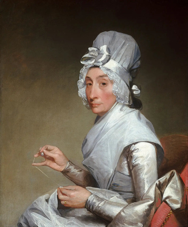 Catherine Brass Yates (Mevrouw Richard Yates) - Gilbert Stuart

Source:
Catherine Brass Yates (Mme Richard Yates) - Gilbert Stuart