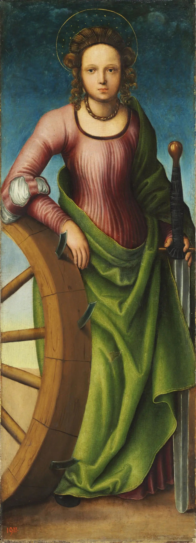 Catherine van Alexandrië - Lucas Cranach de Oudere
