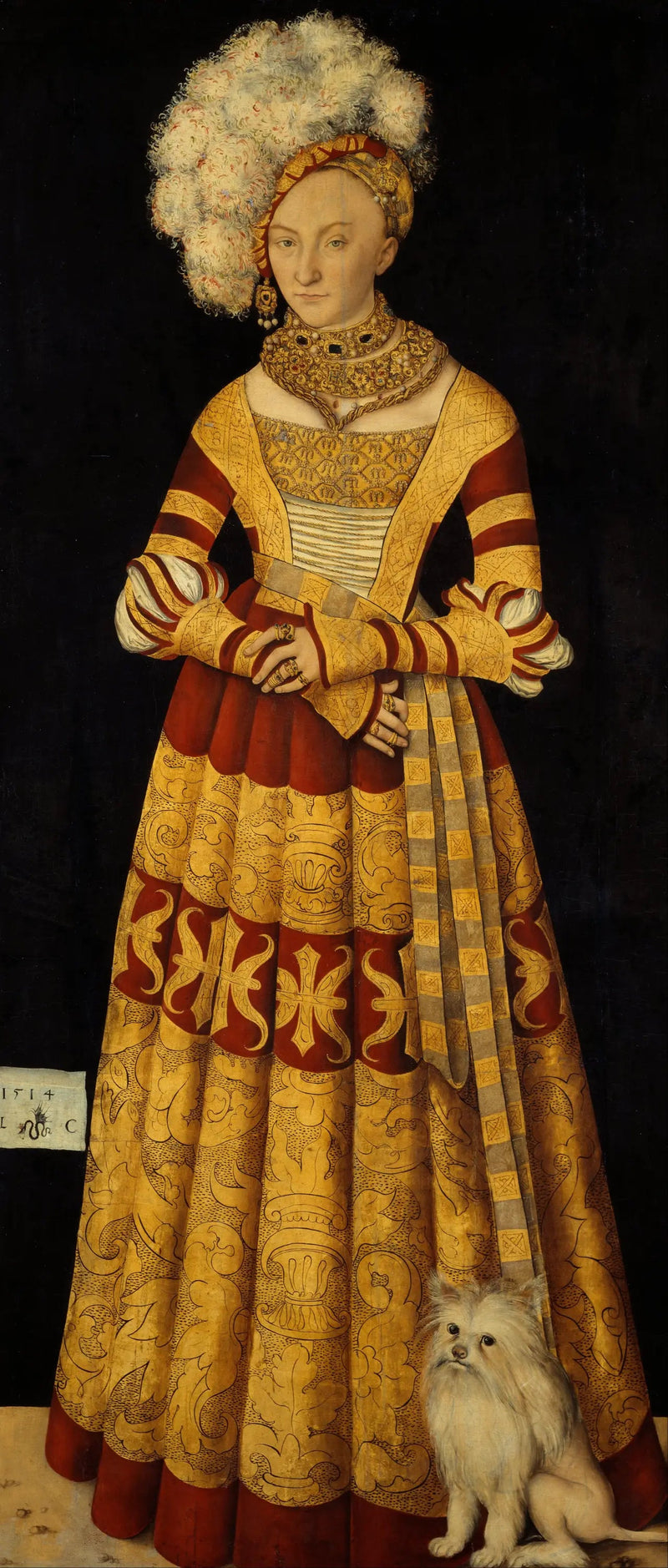 Catherine van Mecklenburg (1487-1561) - Lucas Cranach de Oudere