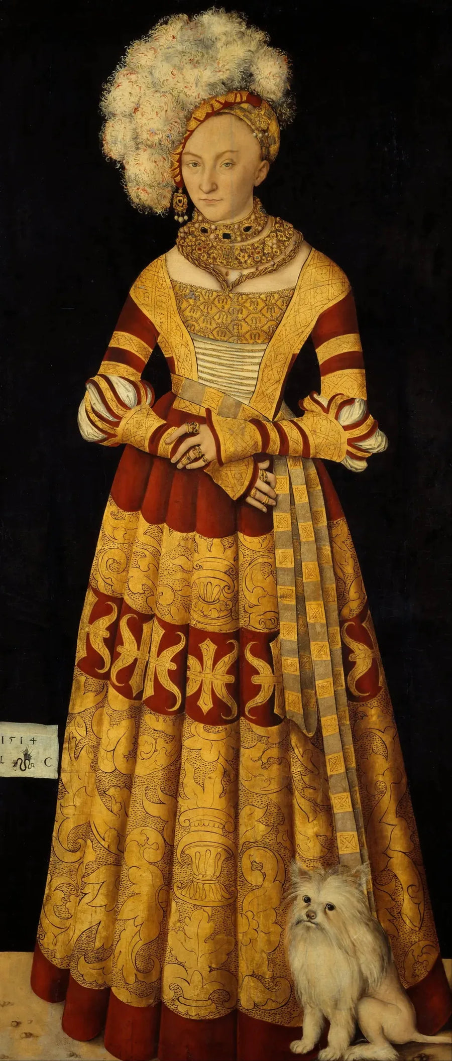 Catherine van Mecklenburg (1487-1561) - Lucas Cranach de Oudere