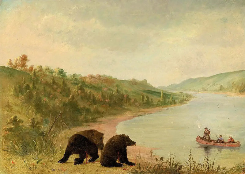 Catlin en zijn mannen in hun kano, dringend gevraagd om te débarren, Hoog-Missouri - George Catlin

Source:
Catlin et ses hommes dans leur canoë, sollicités d'urgence pour débarquer, Haut-Missouri - George Catlin
