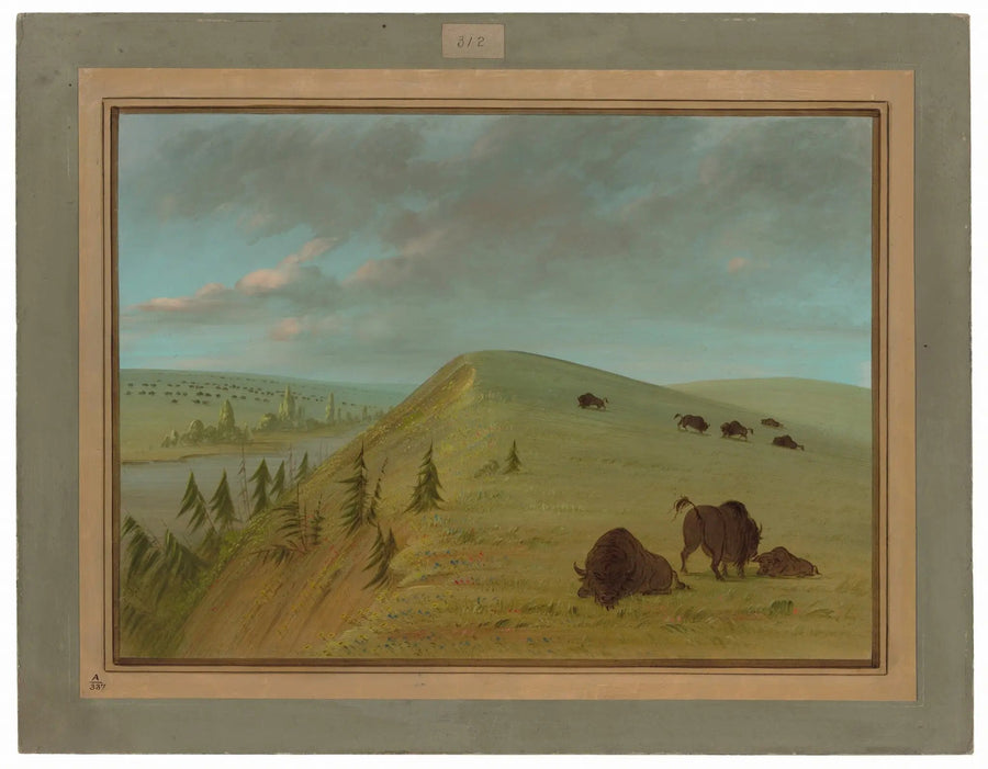 Cedar Bluffs - George Catlin

Source:
Cedar Bluffs - George Catlin