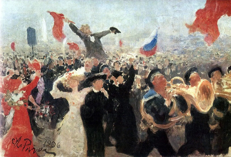 Viering van het Manifest van 17 oktober 1905 - Ilya Repin