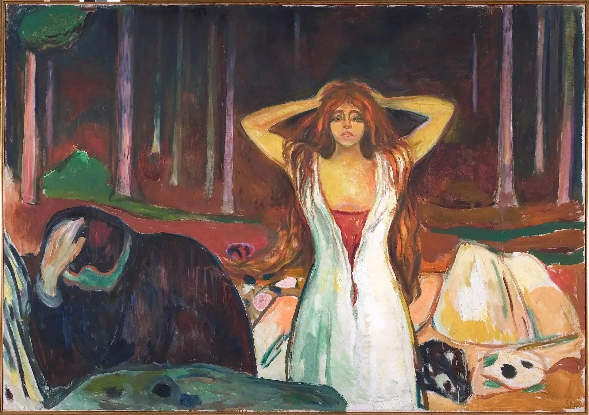 Cendres - Edvard Munch image 1 reproduction réalisée par Alpha Reproduction