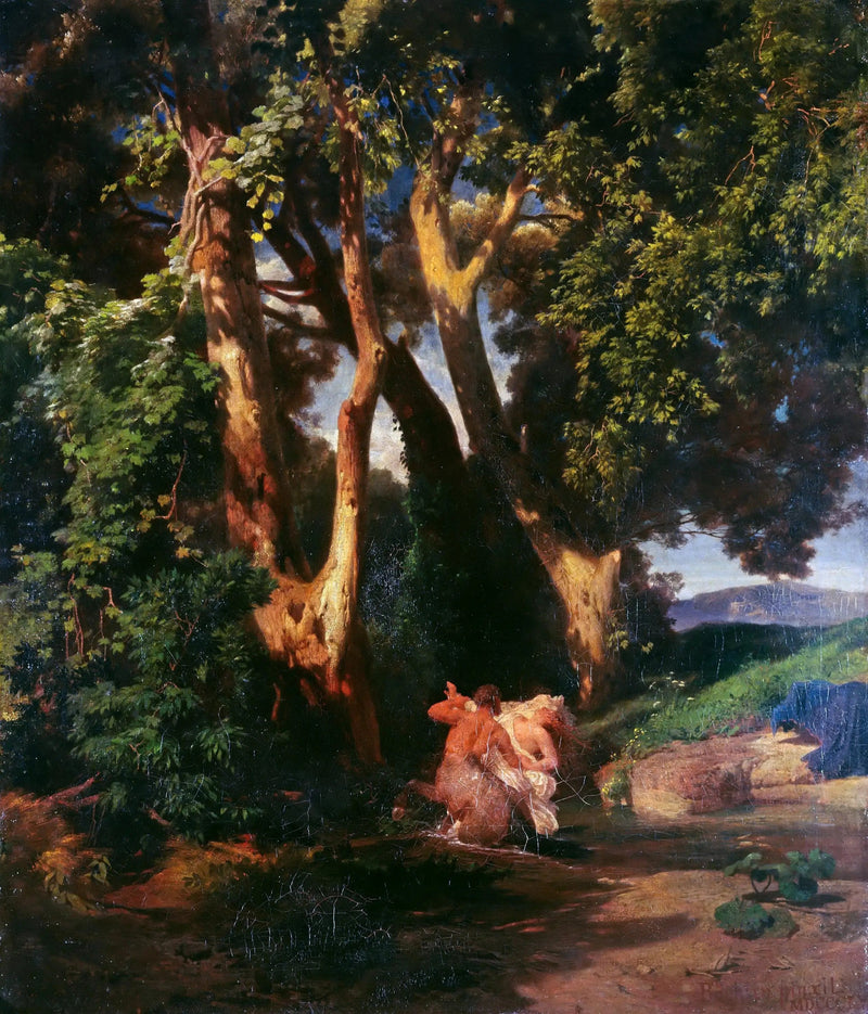 Kentaur en nimf - Arnold Böcklin

Source:
Centaure et Nymphe - Arnold Böcklin