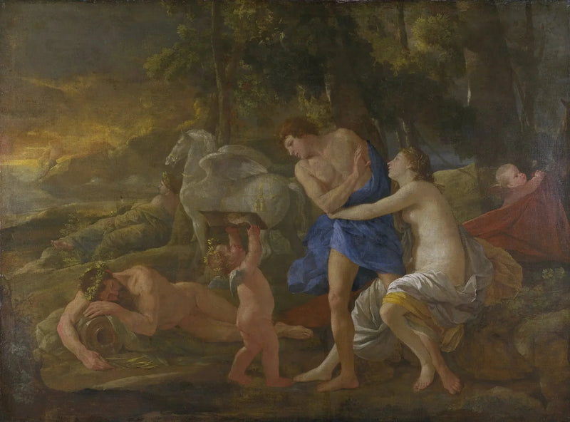 Céphale en Aurore - Nicolas Poussin