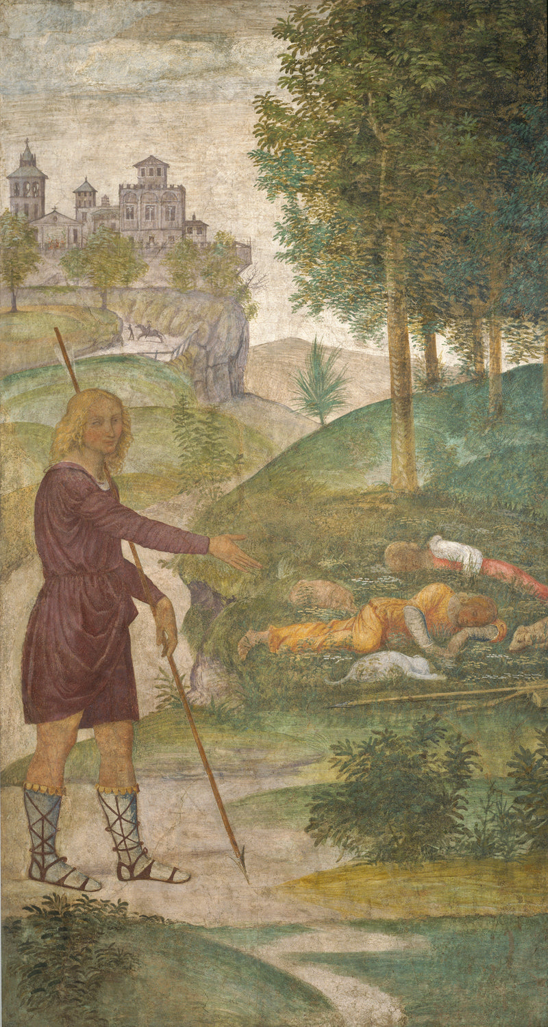 Céphale en de nimfen - Bernardino Luini