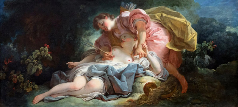 Céphale en Procris - Jean-Honoré Fragonard