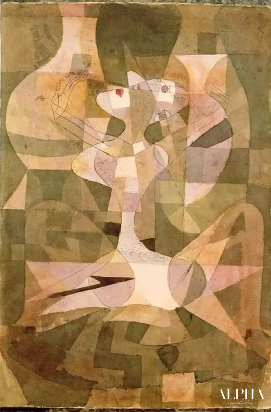 céramique / érotique / religieux - Paul Klee - Reproductions de tableaux et peintures haut de gamme