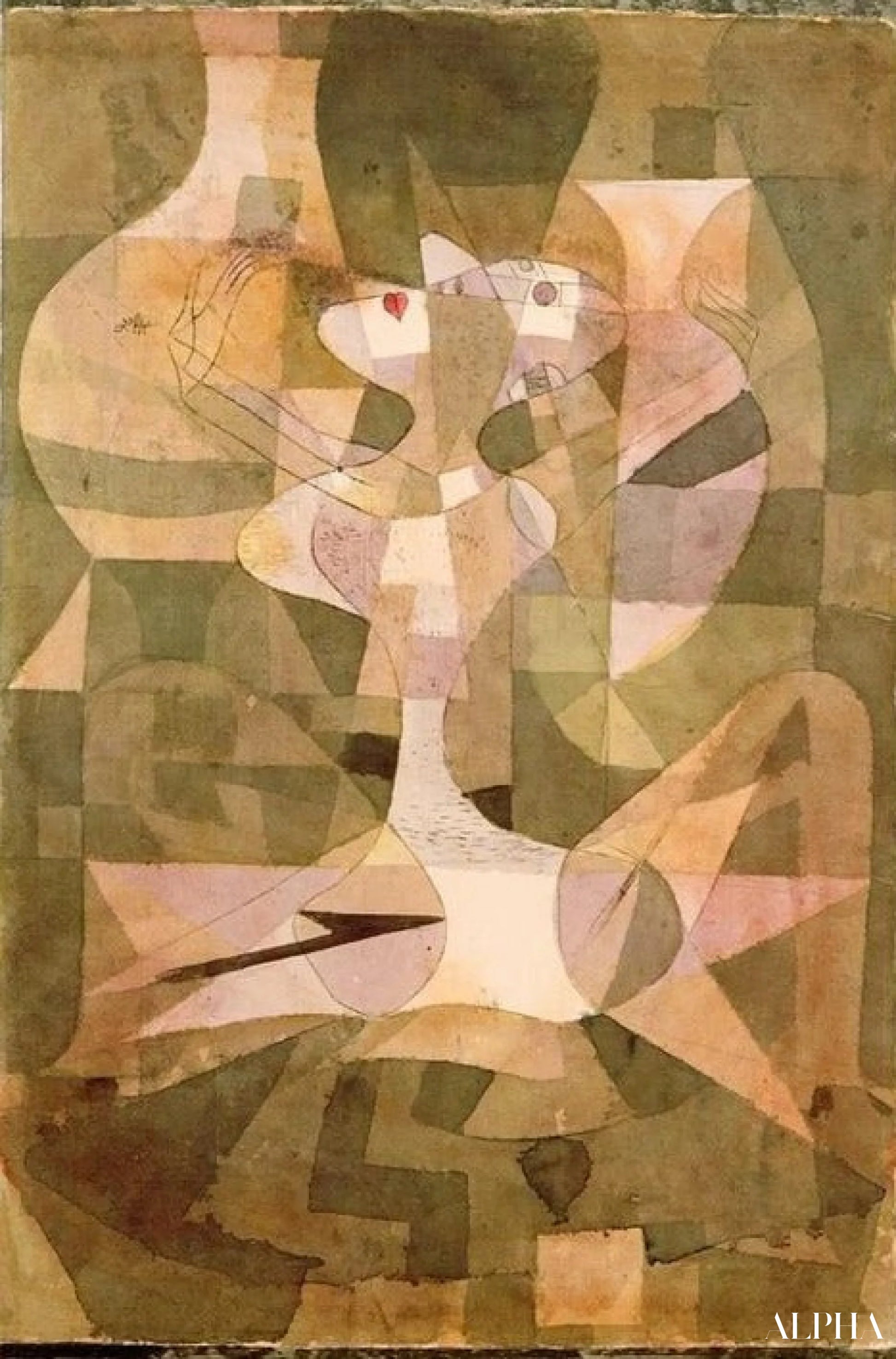 keramiek / erotisch / religieus - Paul Klee - Reproducties van hoogwaardige schilderijen en schilderijen