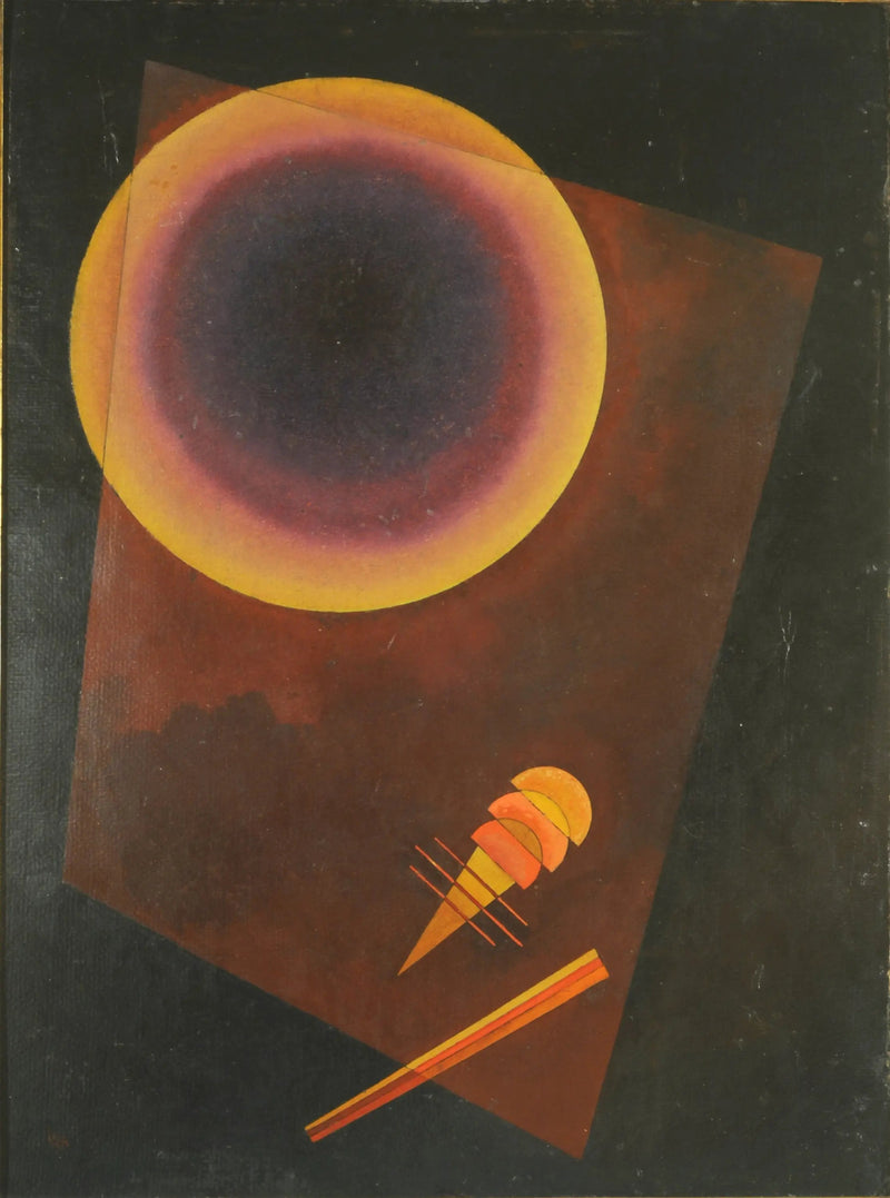 Cirkel (met bruin) - Vassily Kandinsky