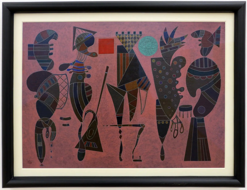 Cirkel en Vierkant - Vassily Kandinsky