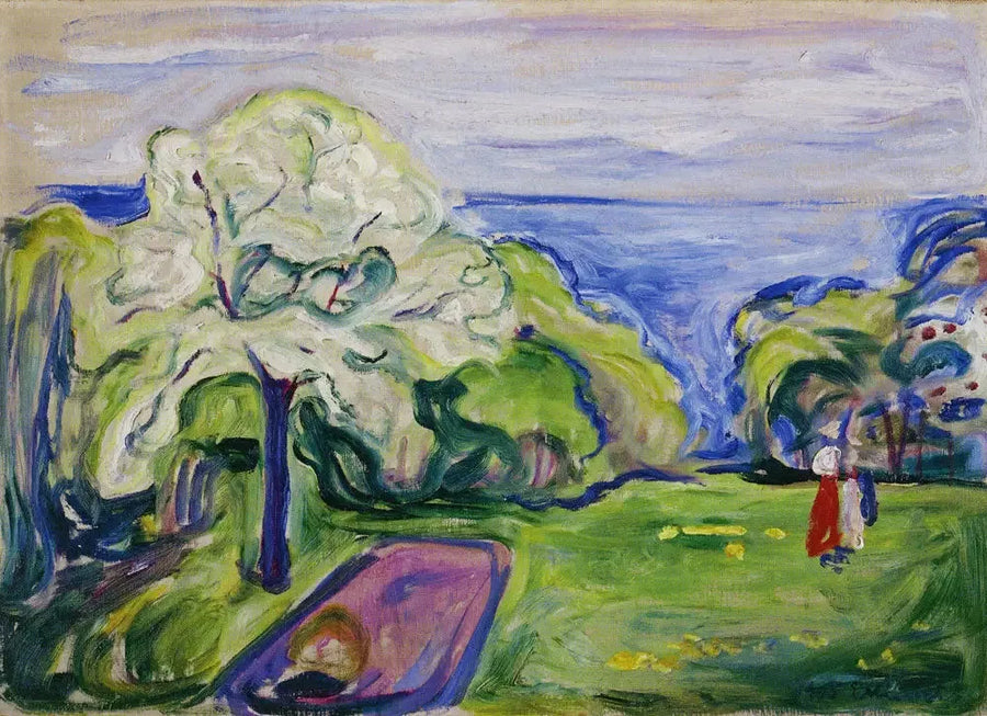 Kersenbloesem - Edvard Munch