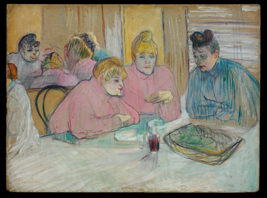 Deze Dames in de refter - Henri de Toulouse-Lautrec