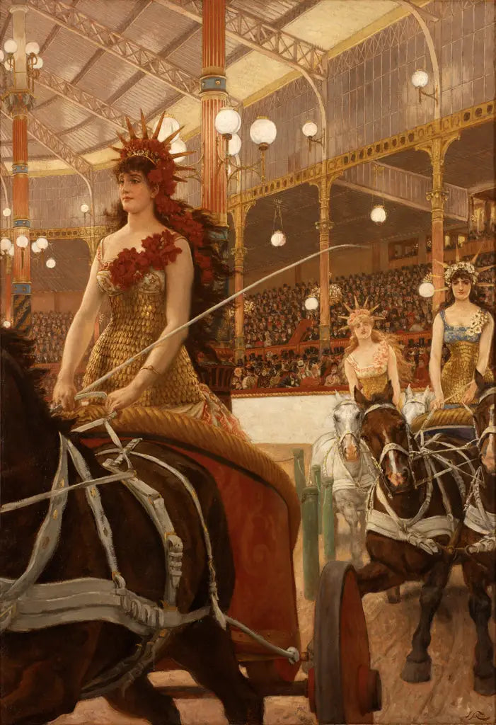 Deze dames van de strijdwagens - James Tissot

Source:
Ces Dames des chars - James Tissot