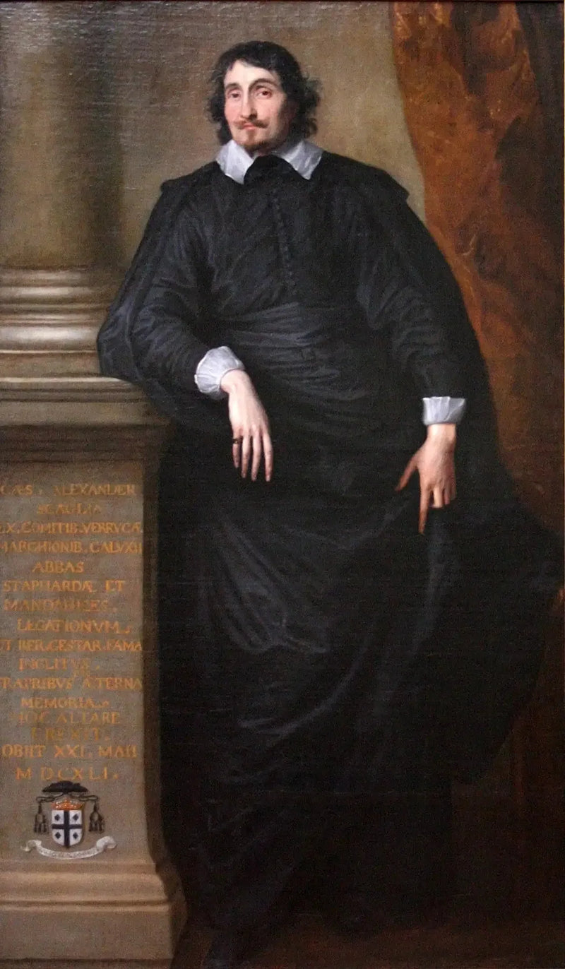 Cesare Alessandro Scaglia di Verrua, abt van Staffarda en Mandanici - Antoon van Dyck

Source:
Cesare Alessandro Scaglia di Verrua, abbé de Staffarda et Mandanici - Antoine van Dyck