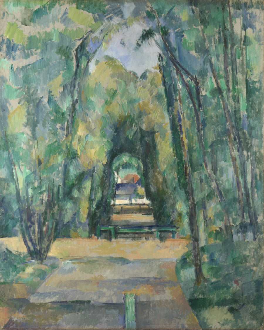 Laantje in Chantilly - Paul Cézanne