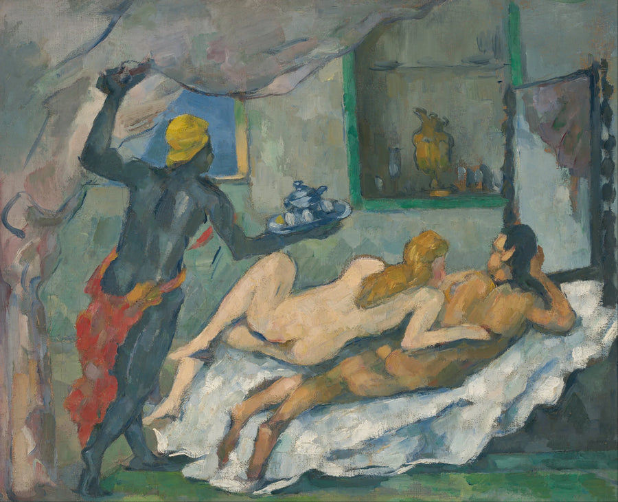 De namiddag in Napels - Paul Cézanne