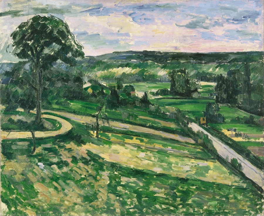 De Boom op de Hoek - Paul Cézanne