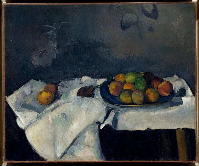 Perzikenschotel - Paul Cézanne