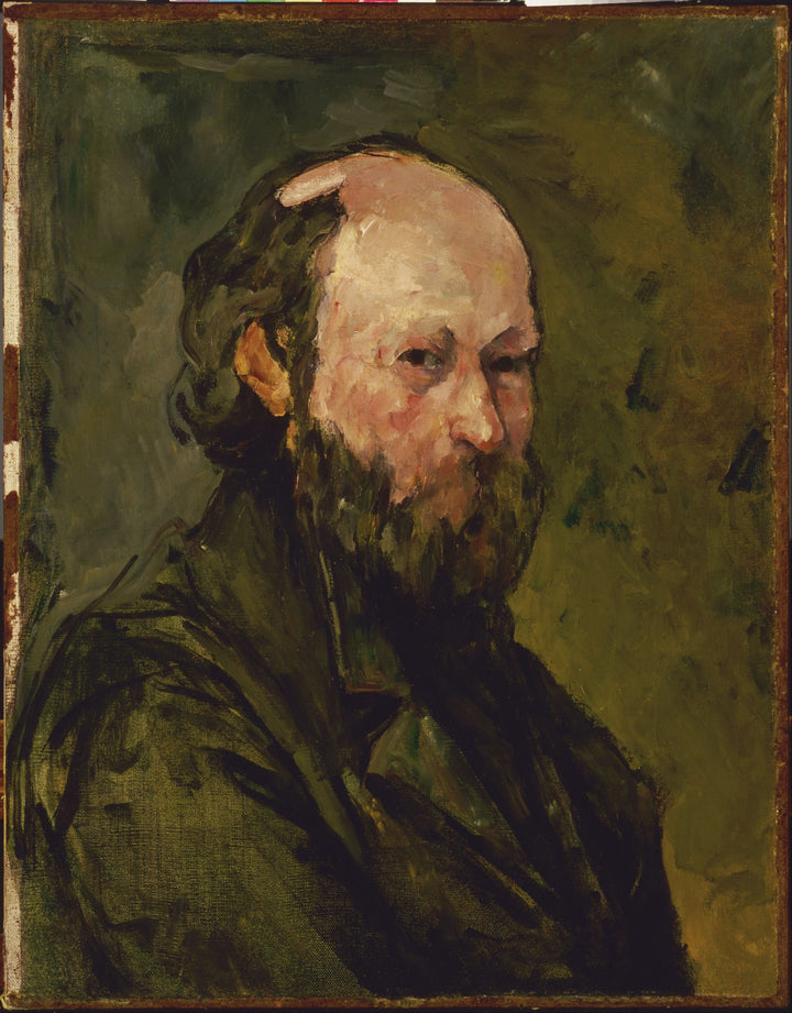 Zelfportret, 1878 -1880 - Paul Cézanne