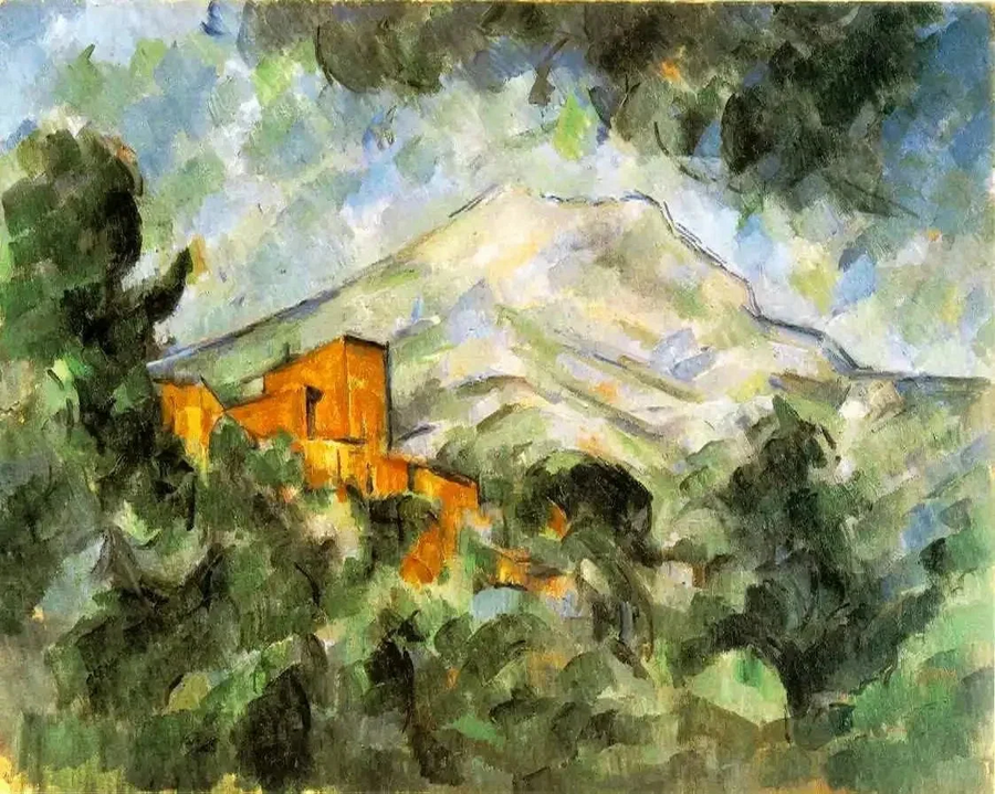 De Montagne Sainte-Victoire en Château Noir - Paul Cézanne