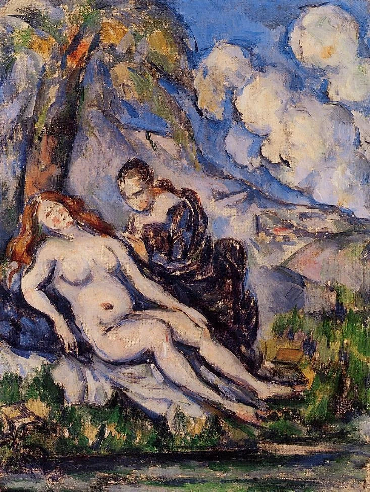 Bethsabée, of de kuise Suzanne - Paul Cézanne