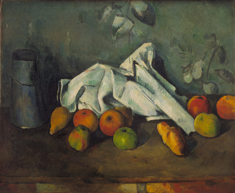 Melkbus en appels - Paul Cézanne
