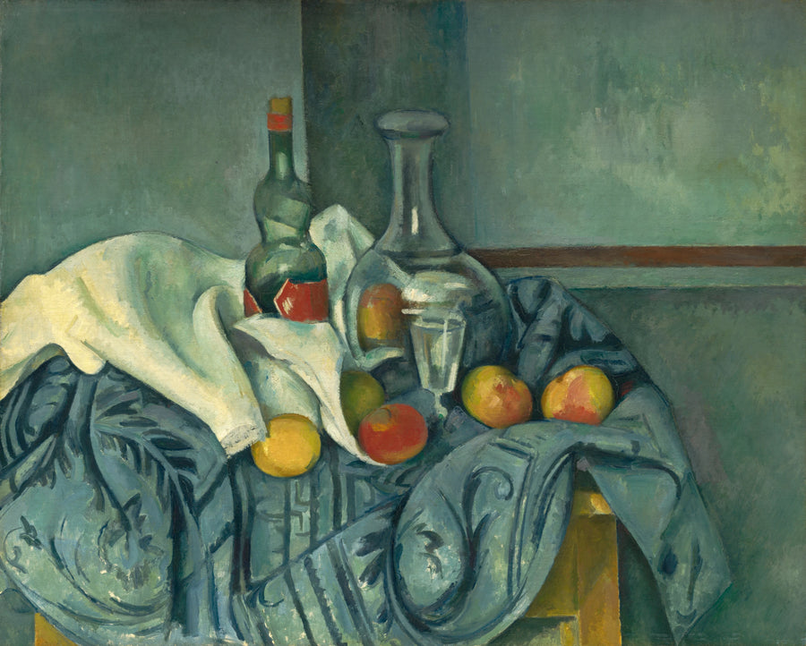 De fles pepermunt - Paul Cézanne