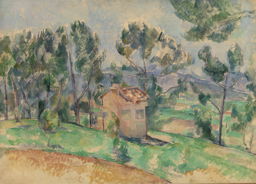 Jachthut in de Provence - Paul Cézanne