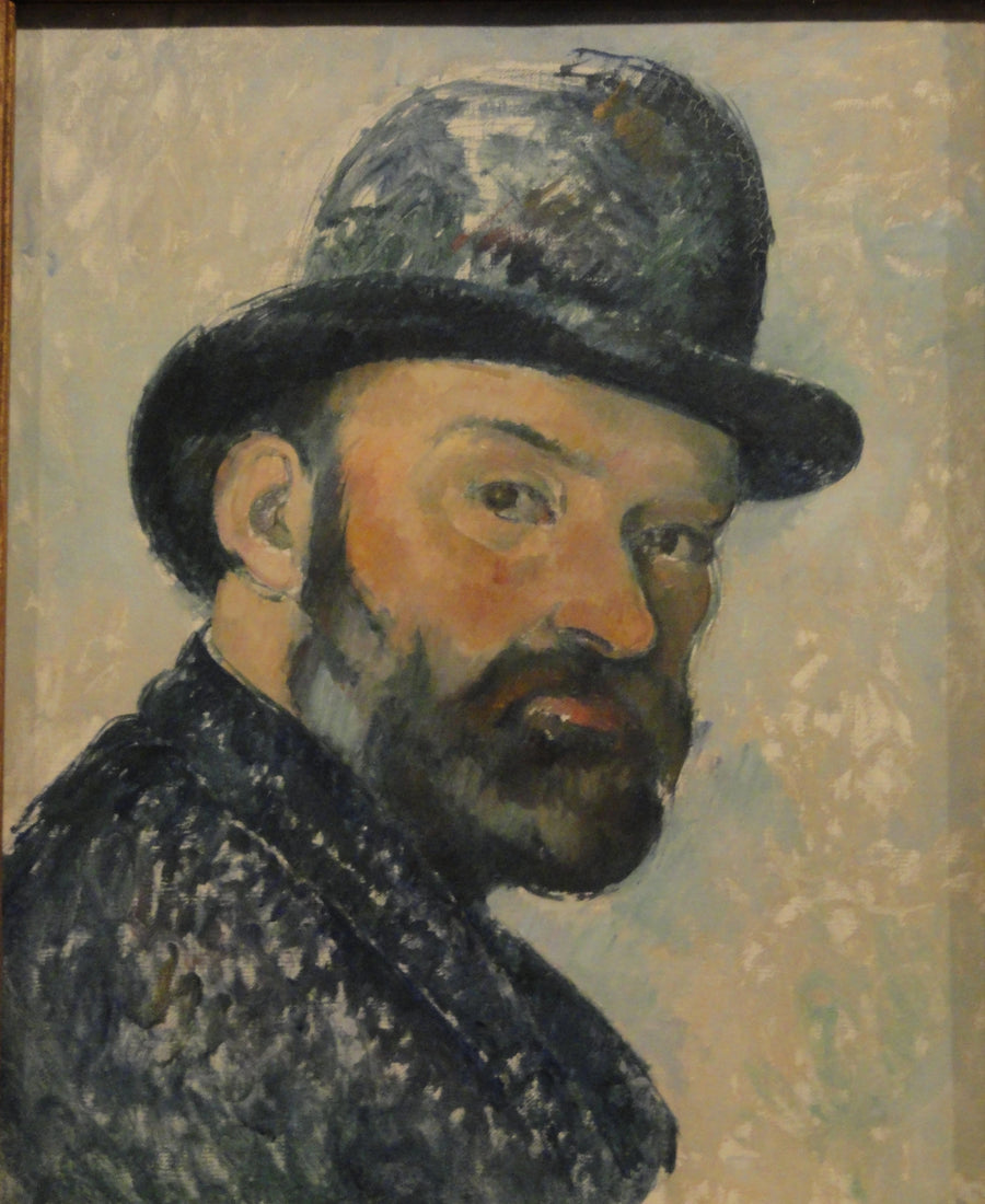 Cezanne met bolhoed - Paul Cézanne