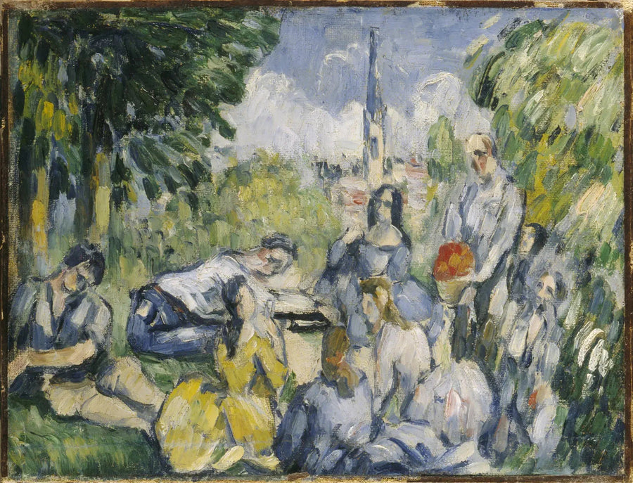 De lunch in het gras - Paul Cézanne