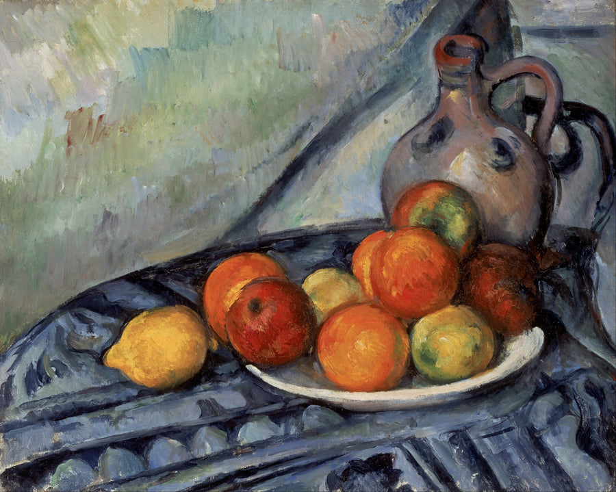 Fruit en kruik - Paul Cézanne