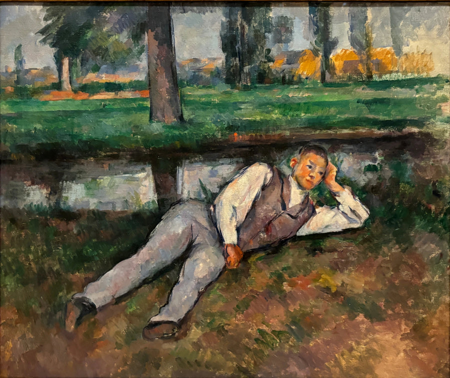 Liggend jongetje - Paul Cézanne