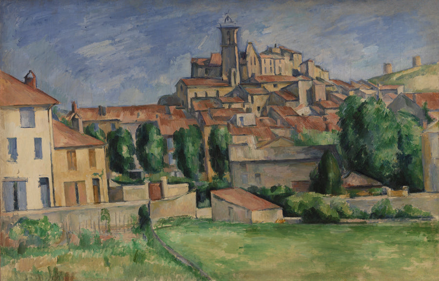 Gardanne (horizontaal uitzicht). - Paul Cézanne