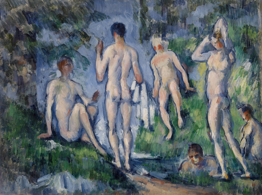 Groep baders - Paul Cézanne
