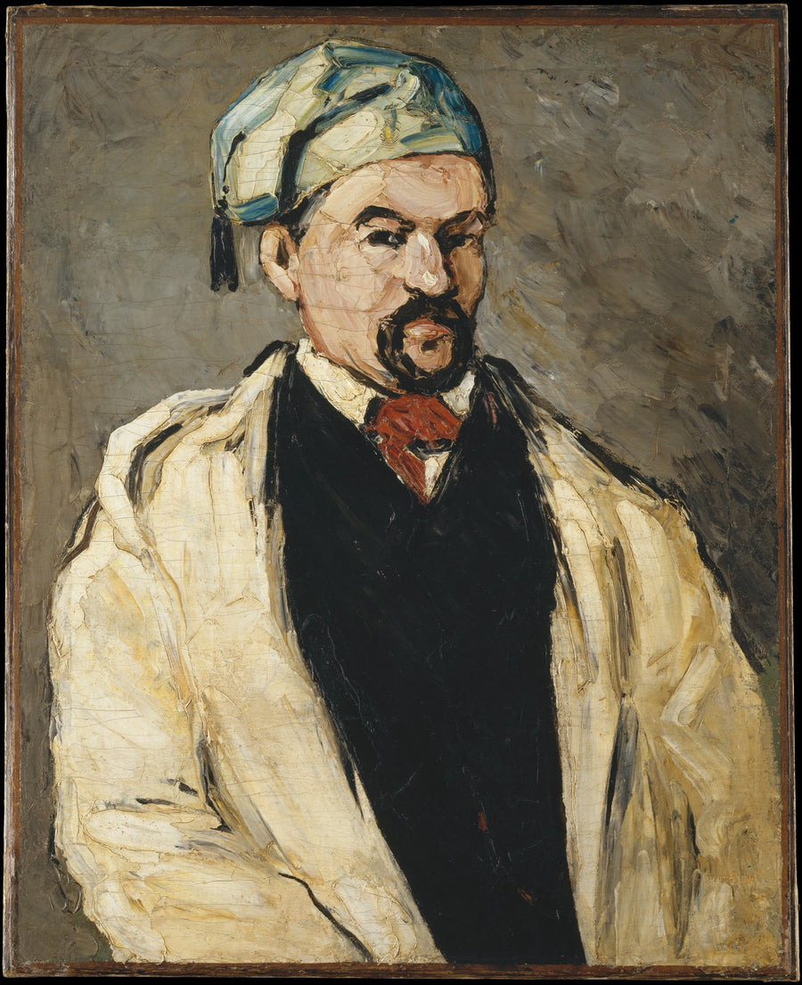 De man met de katoenen muts - Paul Cézanne