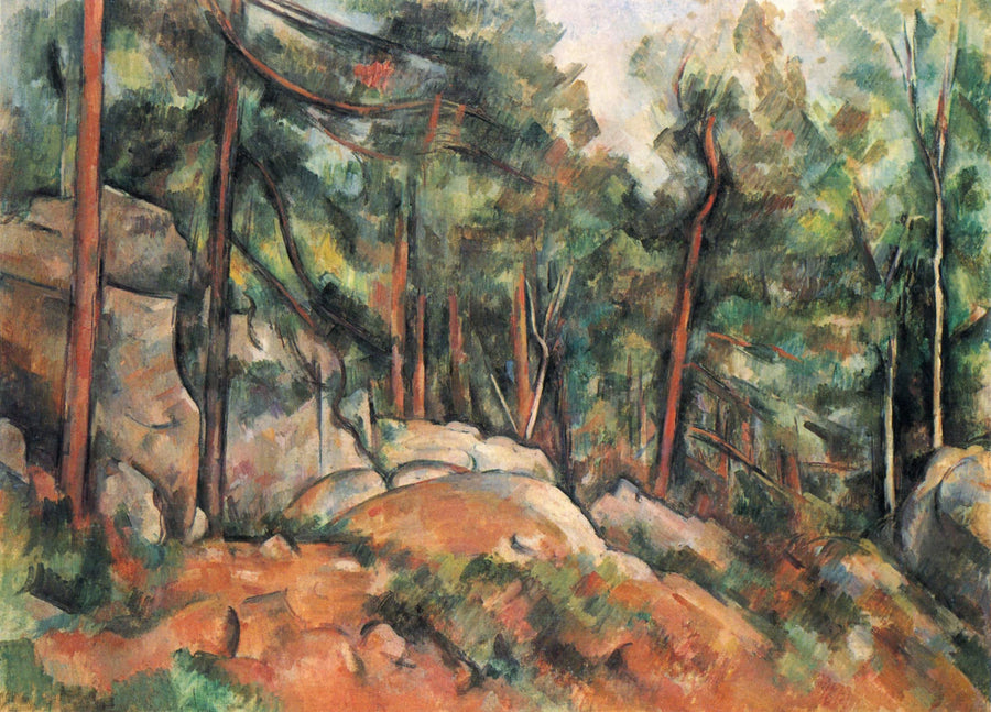 Bosinterieur - Paul Cézanne