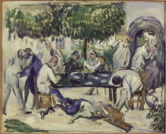 De dronkaards, 1876 -1877 - Paul Cézanne